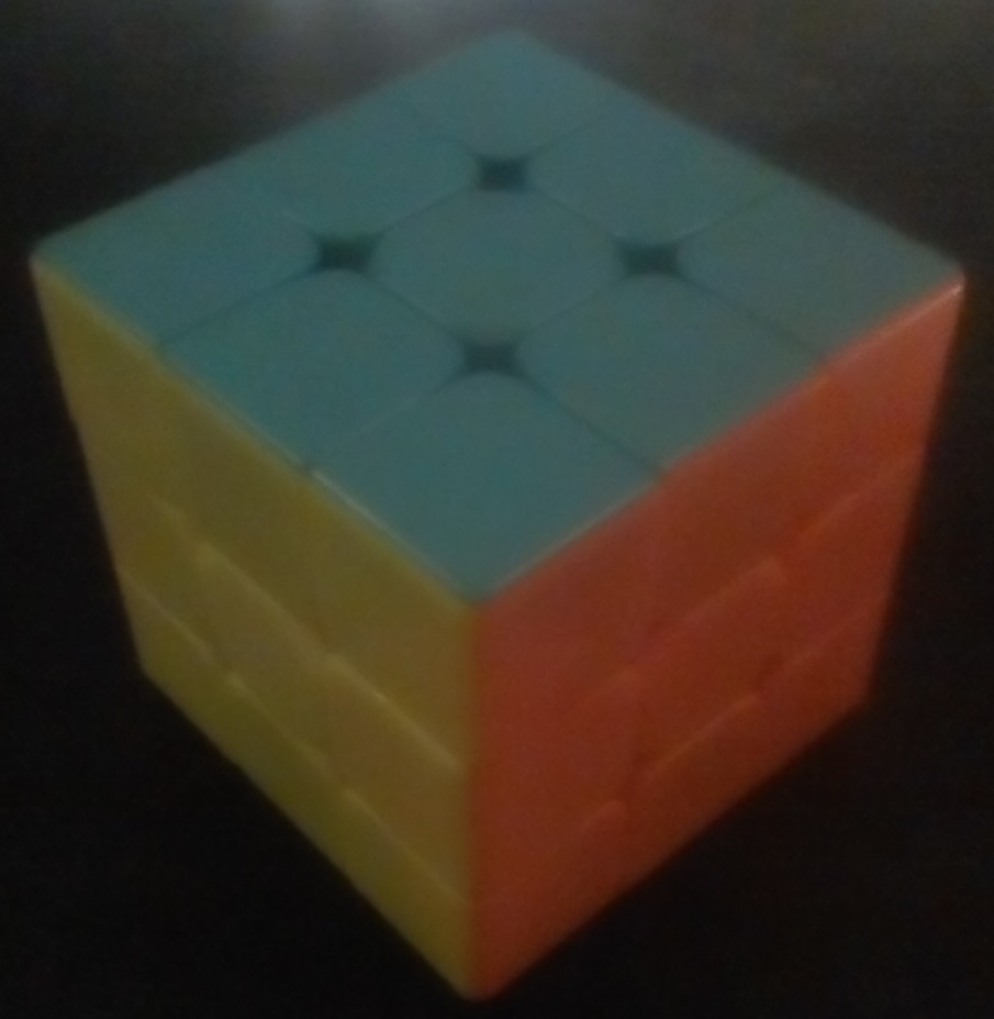 Solved Cube Front